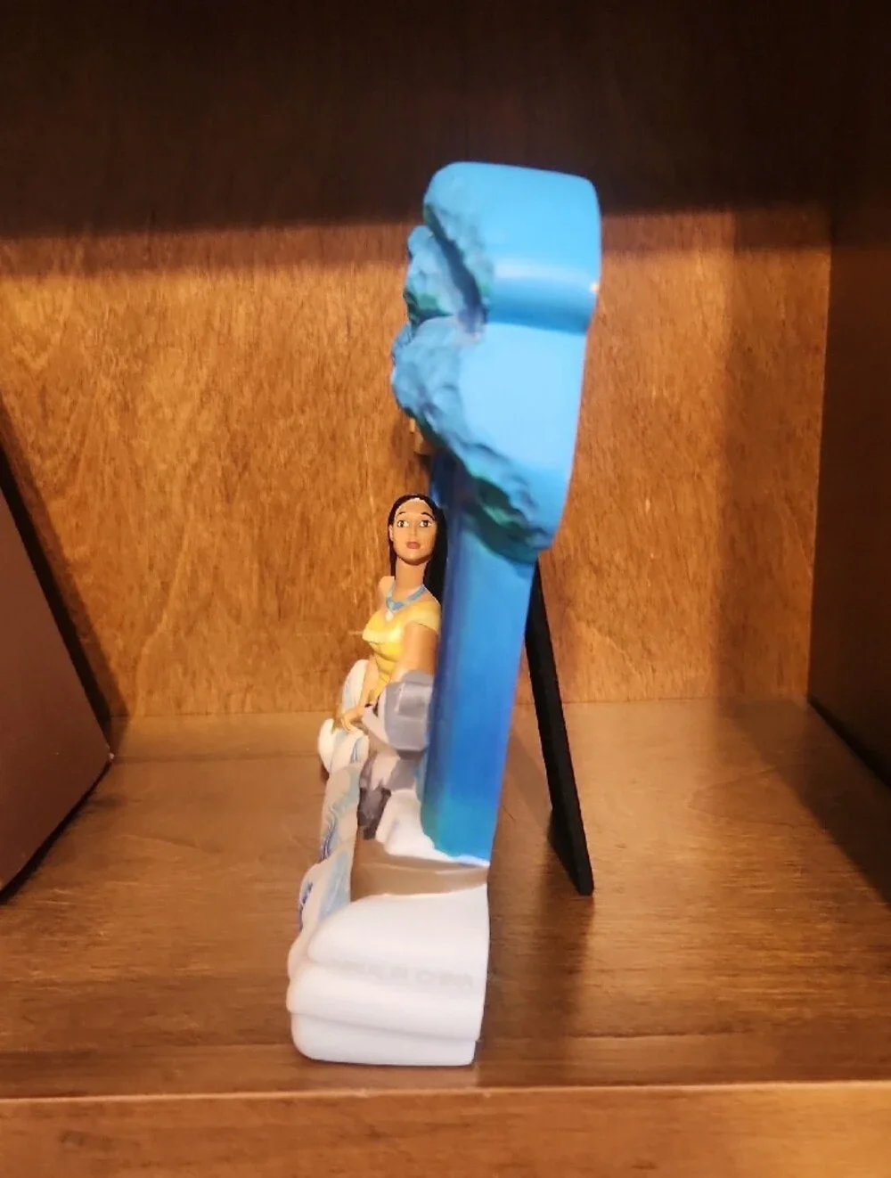 Disney Pocahontas Picture Frame - Blue, White, Tan